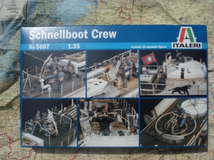 Italeri 5607 SCHNELLBOOT CREW